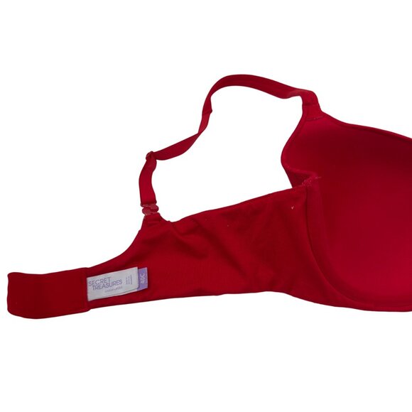 Secret Treasures Women Red Push-Up Underwire Bra Size 40C - Picture 8 of 11